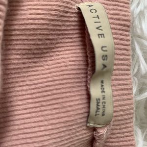 hemmed edge cropped shirt